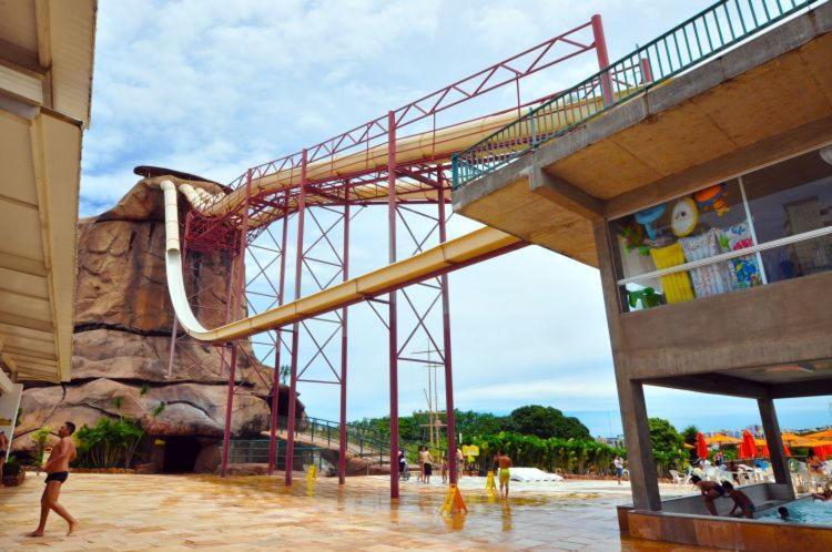Piazza Diroma Acqua Park Hotel Caldas Novas Exterior foto